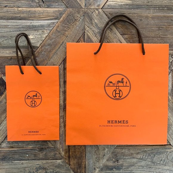 Hermes Handbags - Hermes Shopping Bags | 2 Bags